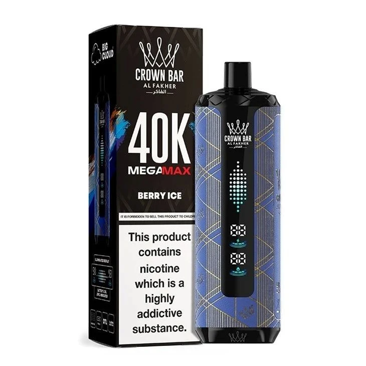 AL Fakher Crown Bar Mega Max 40000 Puffs best