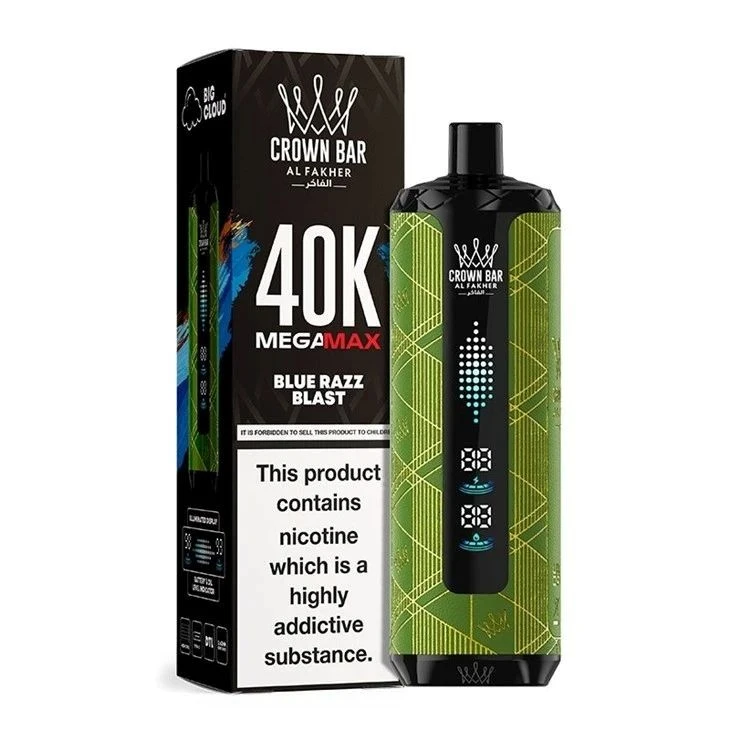 AL Fakher Crown Bar Mega Max 40000 Puffs suppliers