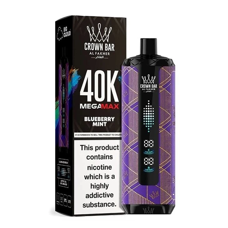 AL Fakher Crown Bar Mega Max 40000 Puffs factory