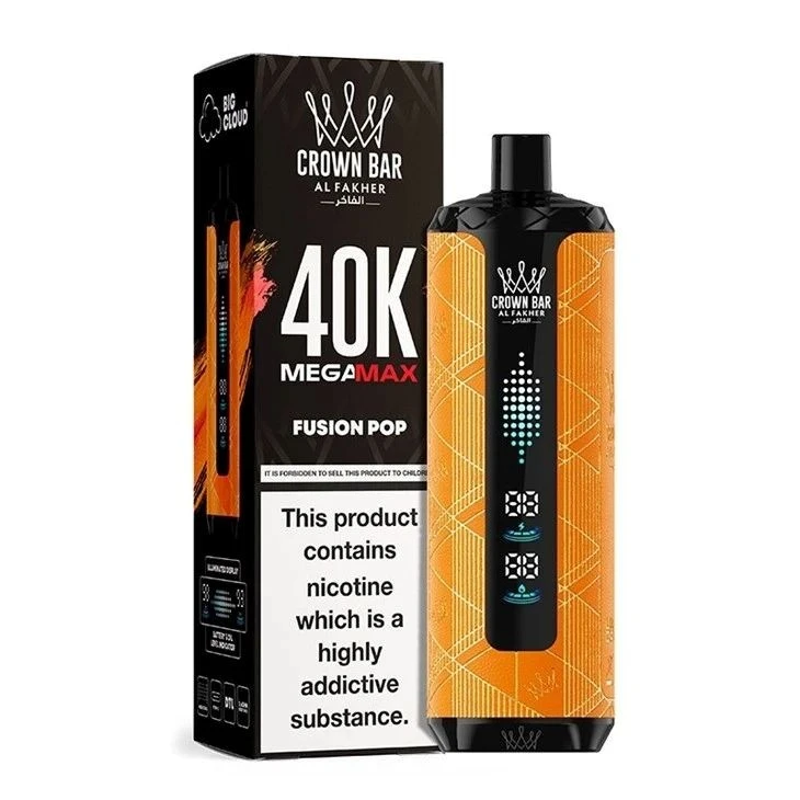 AL Fakher Crown Bar Mega Max 40000 Puffs factory