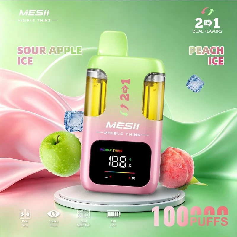 Mesii Visible Twins 100K PUFFS factory