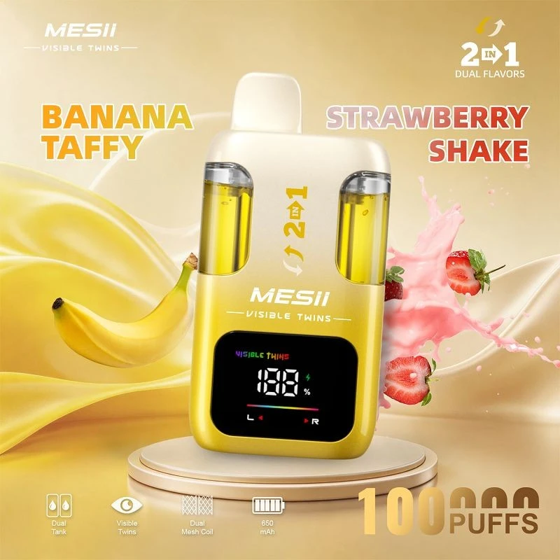 Mesii Visible Twins 100K PUFFS suppliers