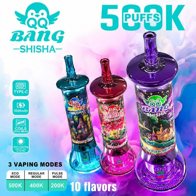 QQ Bang Shisha 500K factory
