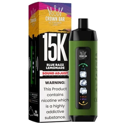 Al Fakher Crown Bar Ice Adjust 15000Puffs