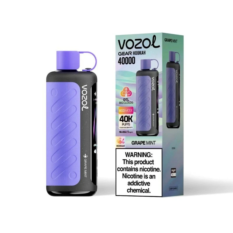 VOZOL GEAR HOOKAH 40000 high quality
