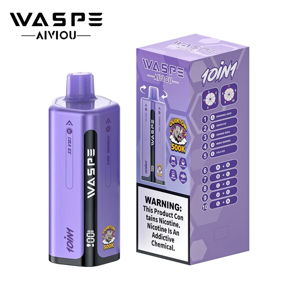 WASPE Quinton 10in1 500K Puffs high quality